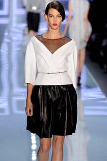 Dior Spring 2012 Leather Skirt - Lyst