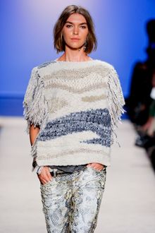 Isabel Marant Spring 2012 Gray Tie-Dye Jersey Top - Lyst