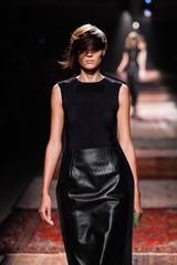 Maison Martin Margiela Spring 2012 Black Sleeveless Top