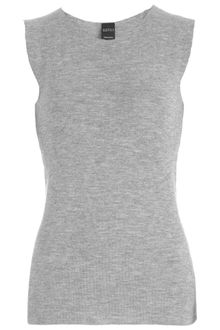 Barneys New York Sleeveless Knit Shell Top - Lyst