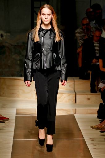 Celine Spring 2012 Black Buckle Strap Platforms  - Lyst