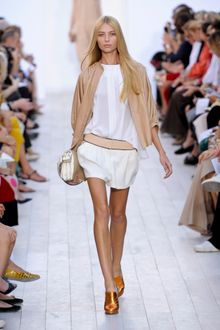 Chloé Spring 2012 Sheer White Blouse - Lyst