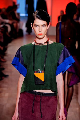  Spring 2012 Color Block Box Tee  
