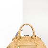 Marc Jacobs Quilting Stam Leather Satchel in Beige (camel) - Lyst
