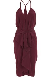 Mason by Michelle Mason Camisole Ruffle Dress - Lyst