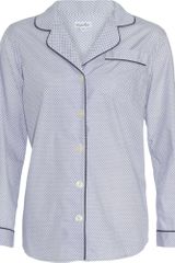 Steven Alan Dot Pattern Boyfriend Pajama Top