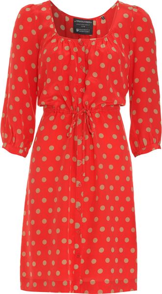 Twelfth Street by Cynthia Vincent Polka Dot Dress - Lyst