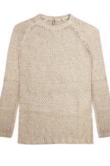 Iro Gaia Cream Knitted Sweater - Lyst