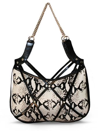 Julie K Handbags Kristina in Python Hair - Lyst