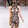 Alexander Mcqueen Leather Lace Dress in Black - Lyst