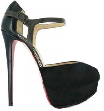 Christian Louboutin 150 Mm N°299 Suede Ankle Strap Pumps - Lyst