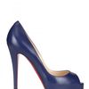 Christian Louboutin 120mm Very Prive Kid Pumps in Blue - Lyst