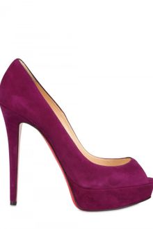Christian Louboutin 140mm Banana Suede Pumps - Lyst