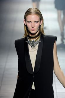 Lanvin Spring 2012 Oversized Eagle Pendant Necklace - Lyst