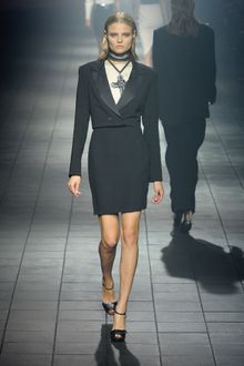 Lanvin Spring 2012 Pewter Peep-Toe Sandal Heels  - Lyst