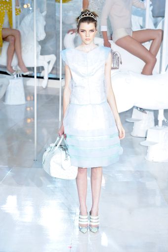 Louis Vuitton Spring 2012 Multicolor High Heel Mules - Lyst