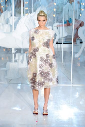 Louis Vuitton Spring 2012 Pink & Maroon Silver Plated Mules - Lyst