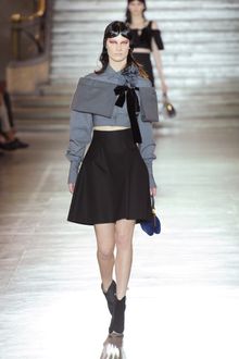 Miu Miu Spring 2012 Pointed Toe Ankle Boots  - Lyst