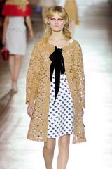 Miu Miu Floral-Lace Coat