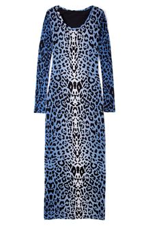 Alice By Temperley Blue Renaissance Animal Print Maxi Dress - Lyst