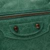 Balenciaga Velo Small Leather Bag in Green - Lyst