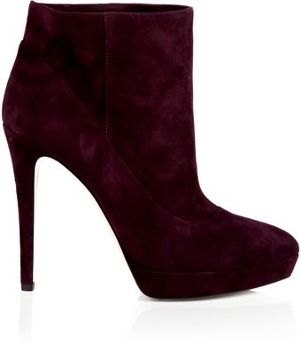 D&G Dita Suede High Heeled Platform Ankle Boot - Lyst