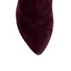D&g Dita Suede High Heeled Platform Ankle Boot in Purple (burgundy) - Lyst