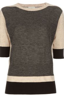 Dries Van Noten Colour Block Sweater - Lyst