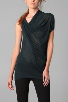 Helmut Lang Draped Top - Lyst