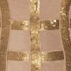 Hervé Léger Sequined Bandage Dress in Beige (nude) - Lyst