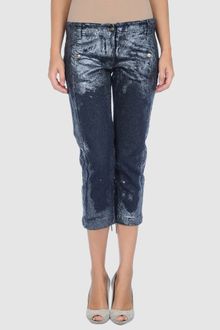 Just Cavalli Denim Capris - Lyst