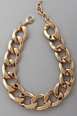 Kenneth Jay Lane Polished Lobster Claw Necklace