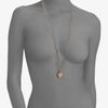 Marc By Marc Jacobs Pavé Heart Pendant Necklace in Gold - Lyst