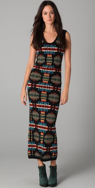 Pendleton For Opening Ceremony Navajo Pencil Dress - Lyst