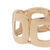 Asos Collection Asos Open Squares Stretch Bracelet in Gold - Lyst