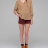 Free People Laguna Coast Pullover in Beige (camel) - Lyst
