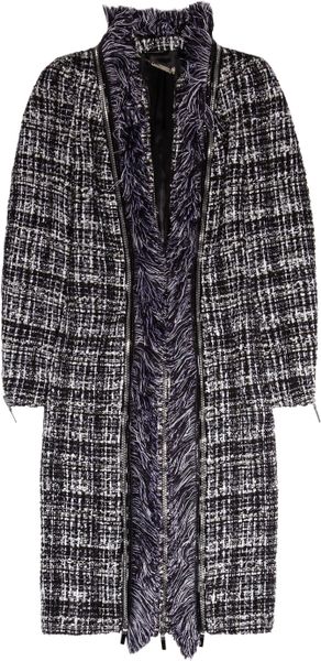  Bouclé-tweed Coat 