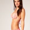 River Island  Rose Bikini Top in Pink (coral) - Lyst