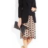 Stella Mccartney Polkadot Satin Kitten Heels in Black - Lyst