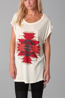 Torn By Ronny Kobo Fiona Geo Tunic Top - Lyst
