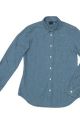 Aspesi Shirt in Cotton Chambray