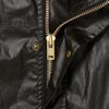 Aubin & Wills Norton Waxed Cotton Coat in Black for Men - Lyst