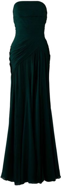 Eastland Strapless Pleated Gown - Lyst