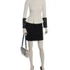 Giambattista Valli Wool Peplum Dress with Embellished Cuffs in Black (black white) - Lyst