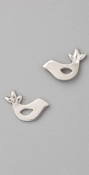  Love Bird Stud Earrings 