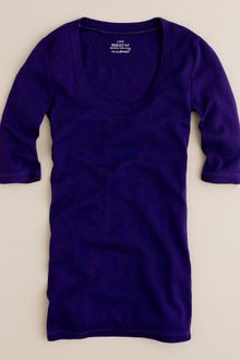 J.Crew Perfect-fit Scoopneck Tee - Lyst