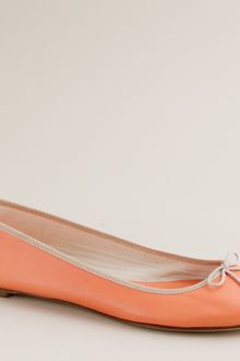 J.Crew Classic Leather Ballet Flats - Lyst