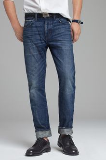 J.Crew Vintage Slim-fit Selvedge Jean in Medium Worn Wash - Lyst