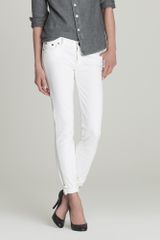J.Crew Matchstick Jean in White Denim