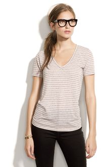 Madewell Striped Artisan Tee - Lyst